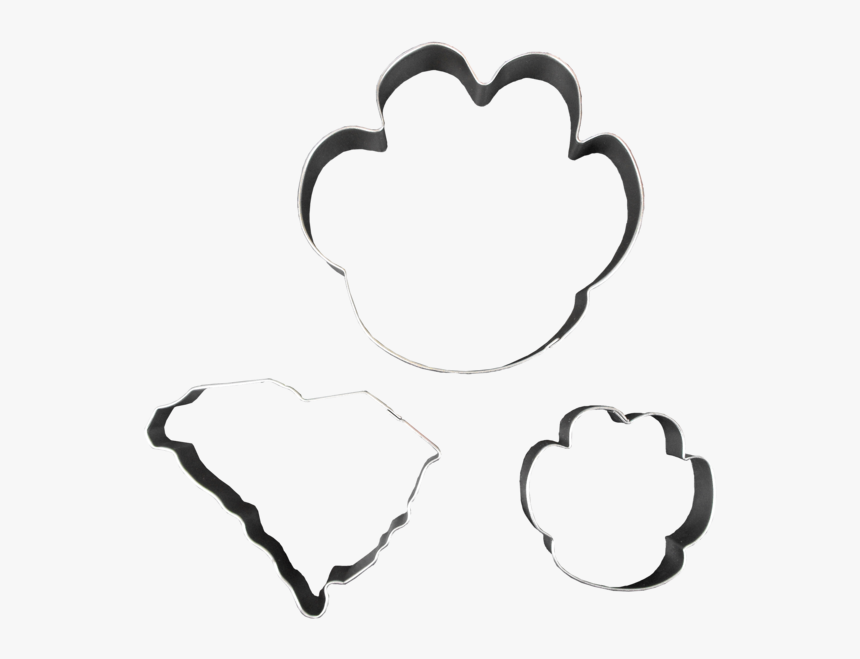 Clemson Cookie Cutters - Line Art, HD Png Download, Free Download