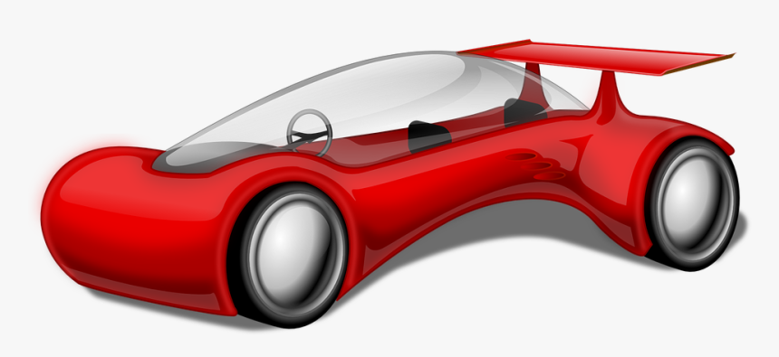 Car, Race Car, Futuristic, Vehicle, Automobile, Auto - Future Car Clip Art, HD Png Download, Free Download
