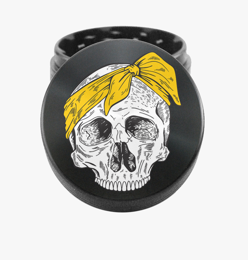 Bandana Skull Grinder - Skull, HD Png Download, Free Download