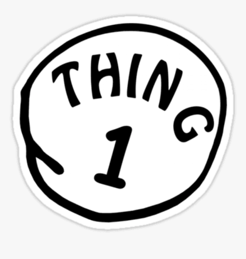 Free Png Download Inspirational Thing 1 Thing 2 Printable - Thing 1 Thing 2 Logo Png, Transparent Png, Free Download