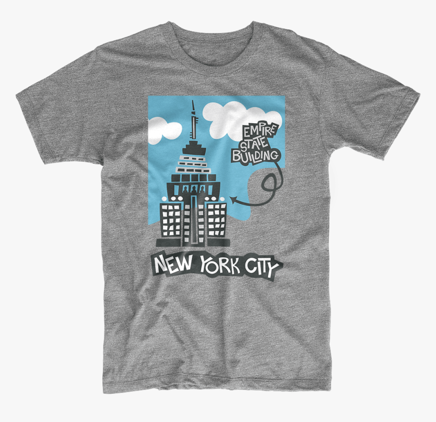 Empire State Building New York City T Shirt - T-shirt, HD Png Download, Free Download