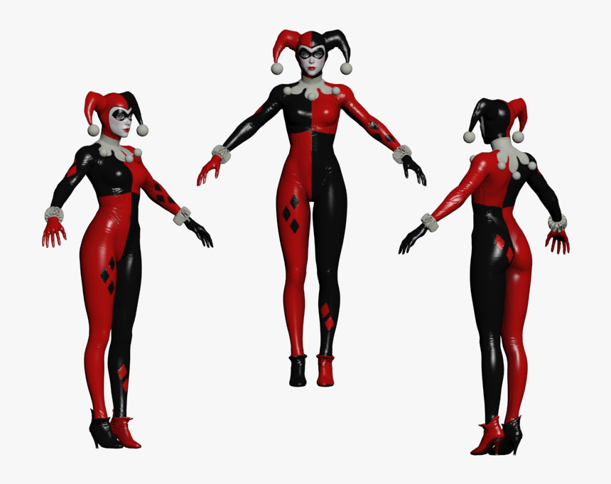 Download Zip Archive - Harley Quinn 3d Model Download, HD Png Download, Free Download