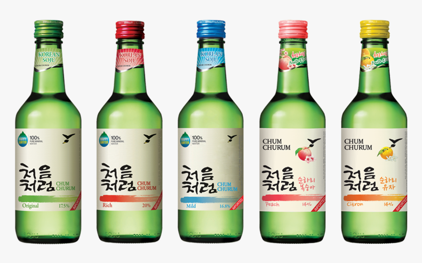 Sojulineup - Chum Churum Soju, HD Png Download, Free Download