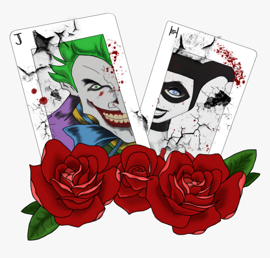 Transparent Harley Quinn Clipart Joker And Harley Quinn Drawings Hd Png Download Kindpng