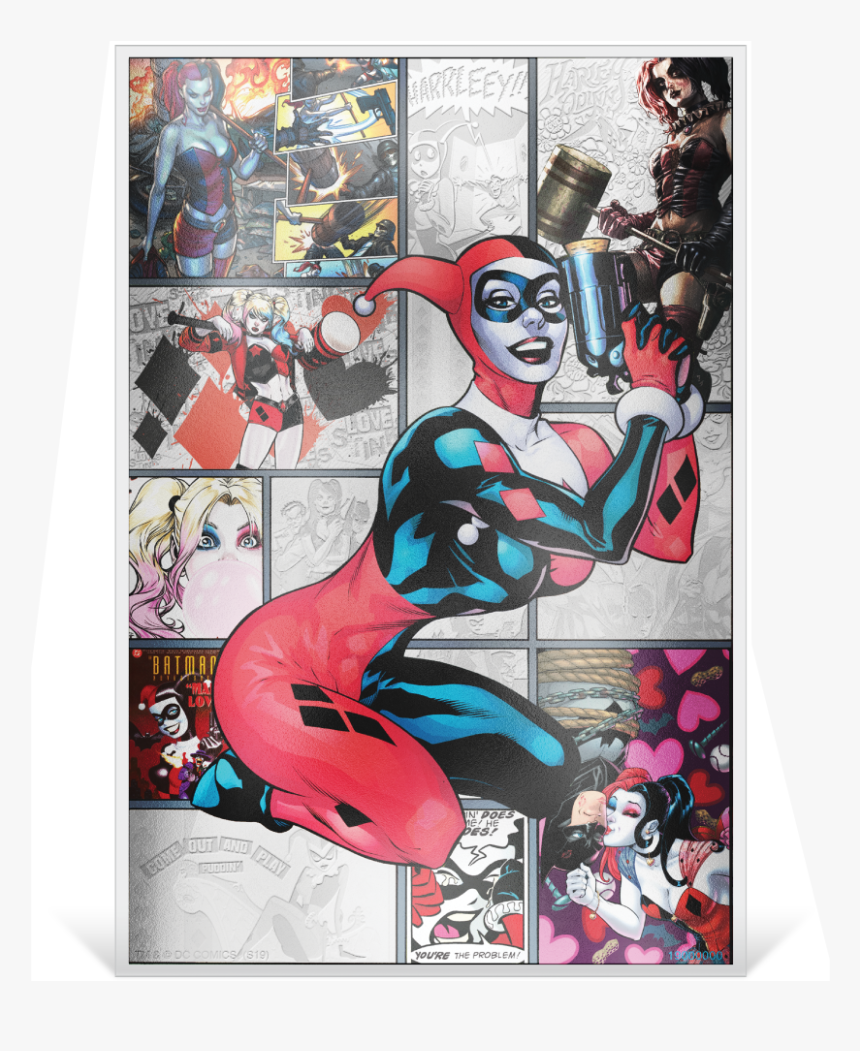 Silver Numis Dc Batman Villains Harley Quinn 2019 5 - Harley Quinn, HD Png Download, Free Download