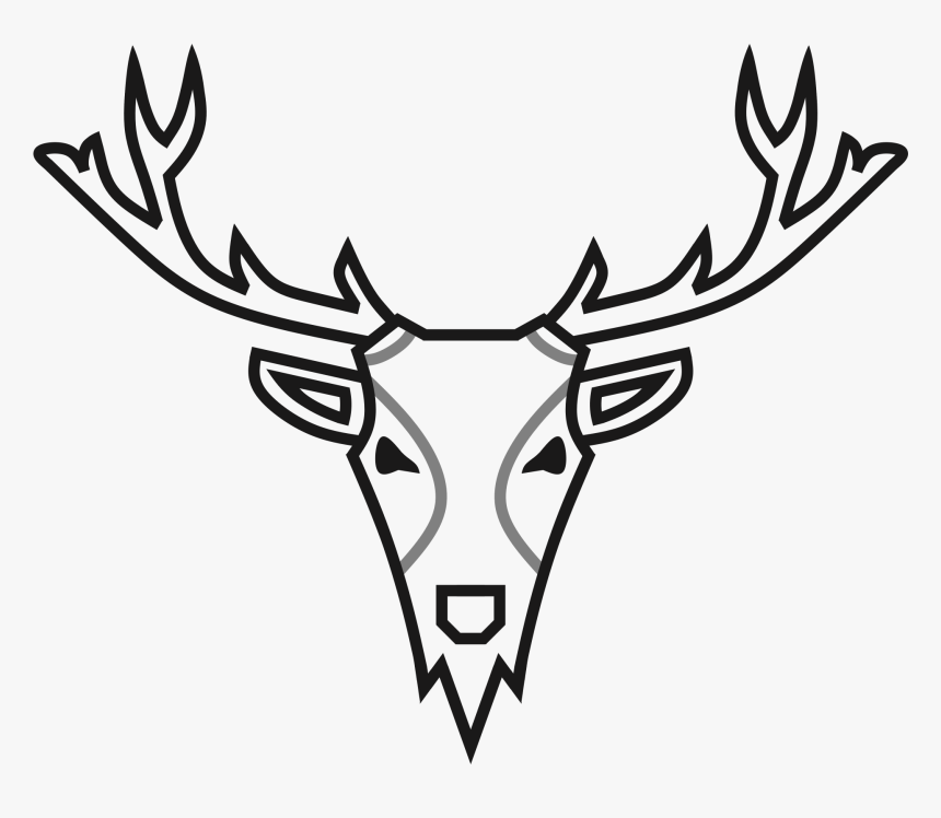 Cliparts For Free Download Antlers Clipart Draw And - Drawing, HD Png Download, Free Download