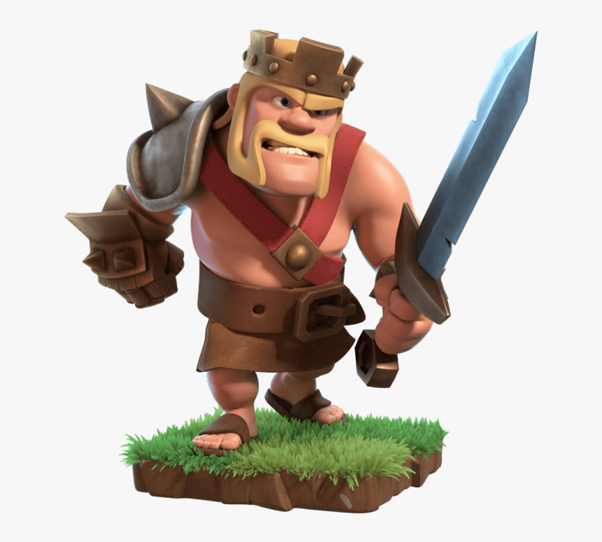 Barbarian King Coc Image - Clash Of Clans Barbarian King, HD Png Download, Free Download