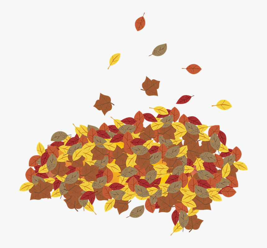 pile of leaves clipart