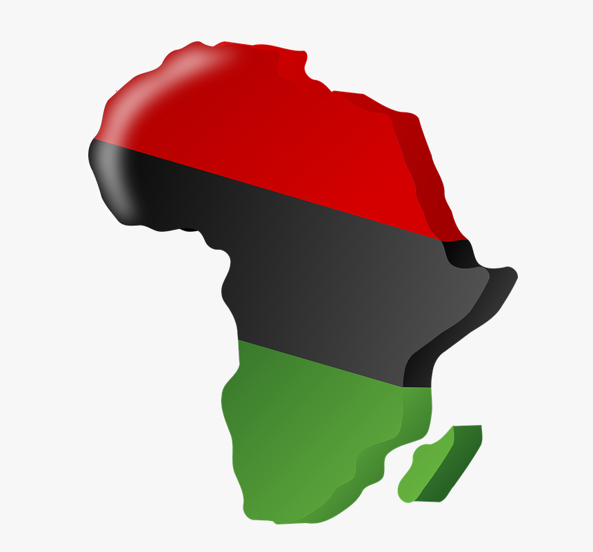Pan-african Flag, Africa, Continent, Nation, Flag, - Africa Clipart, HD Png Download, Free Download