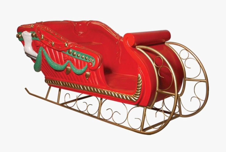 Santa Sleigh Png Photo - Bobsleigh, Transparent Png, Free Download