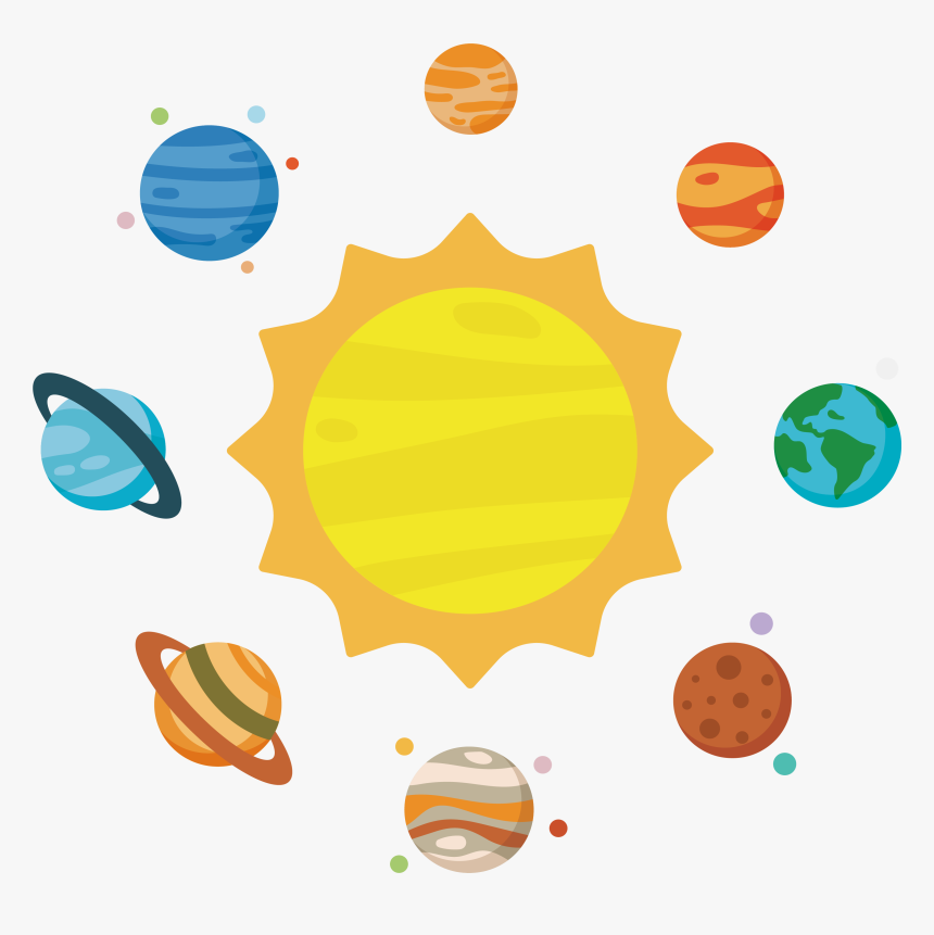 solar system vector