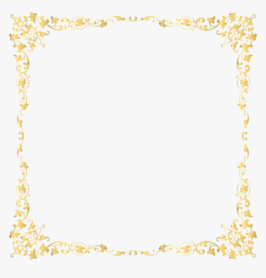 Border Gold Png, Transparent Png, Free Download