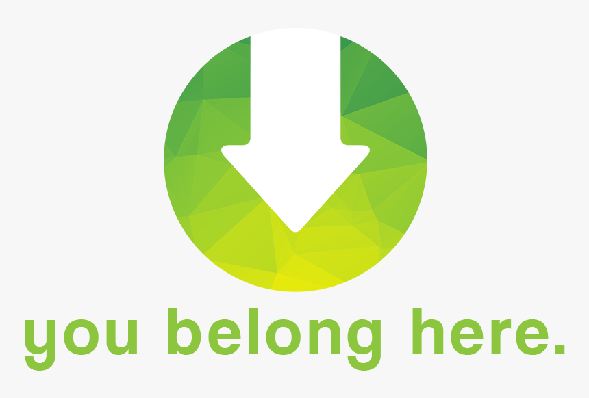 You Belong Here Kickoff 2018 Logo With White - Graphic Design, HD Png Download, Free Download