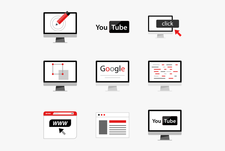 You Tube Icon Png, Transparent Png, Free Download