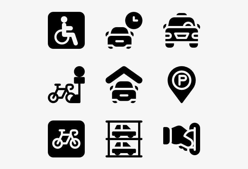 Parking Icon Png, Transparent Png, Free Download