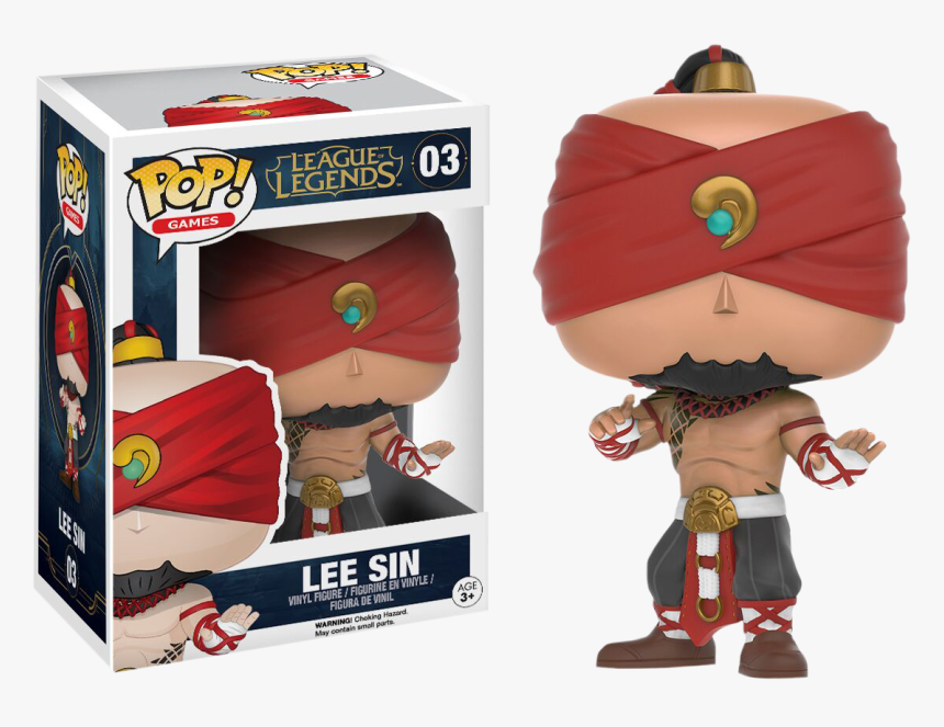 Lee Sin Pop Vinyl Figure, HD Png Download, Free Download