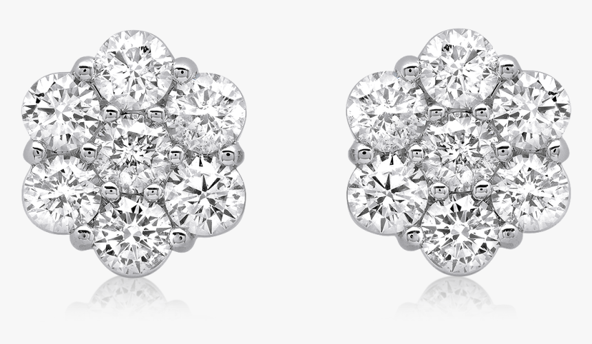 Diamond Earrings Png, Transparent Png, Free Download