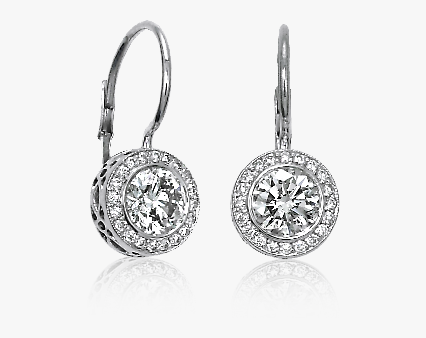 Diamond Earrings Png, Transparent Png, Free Download