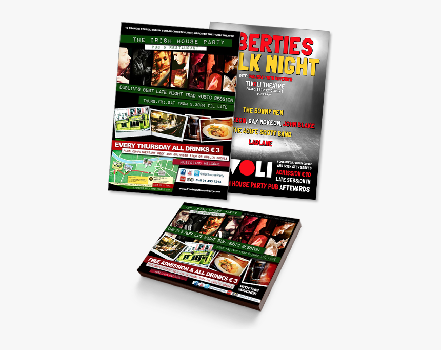 Flyers Print Design The Irish House Party, HD Png Download, Free Download