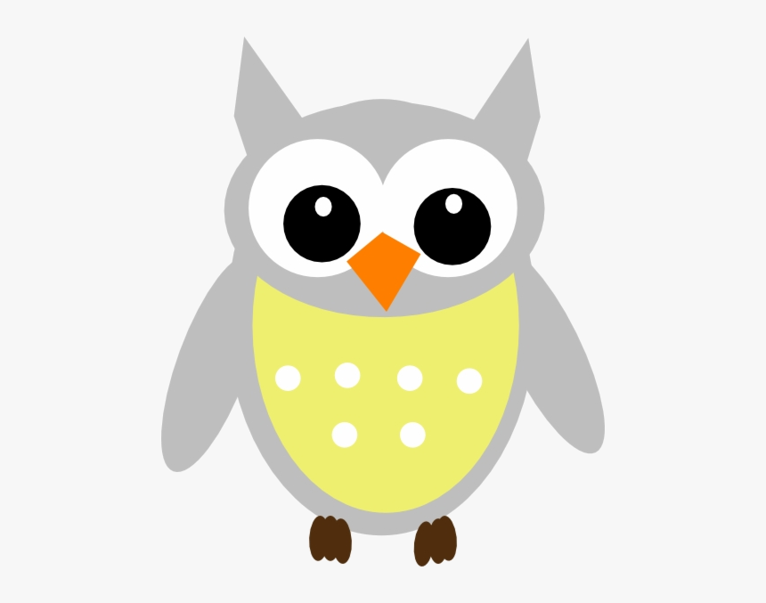 Yellow Owl How To Set Use Gray Clipart Wise Clip Art, HD Png Download, Free Download