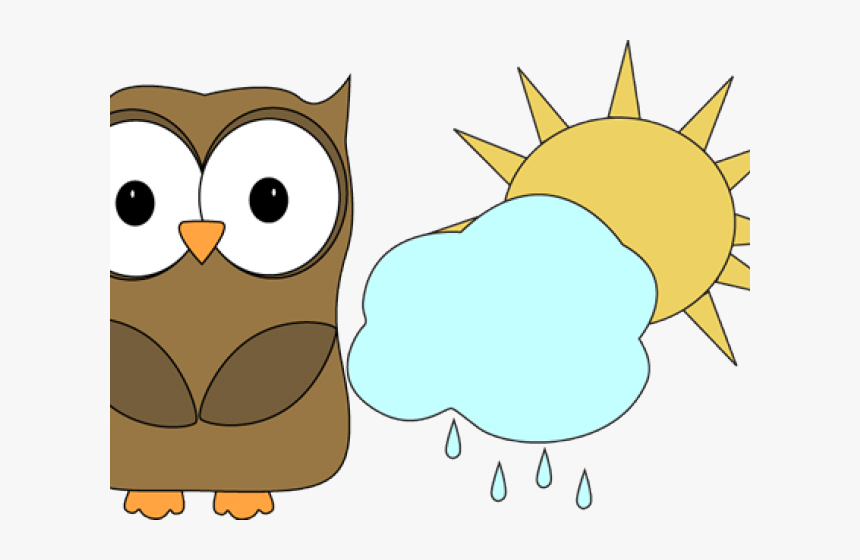 kid weather reporter clipart