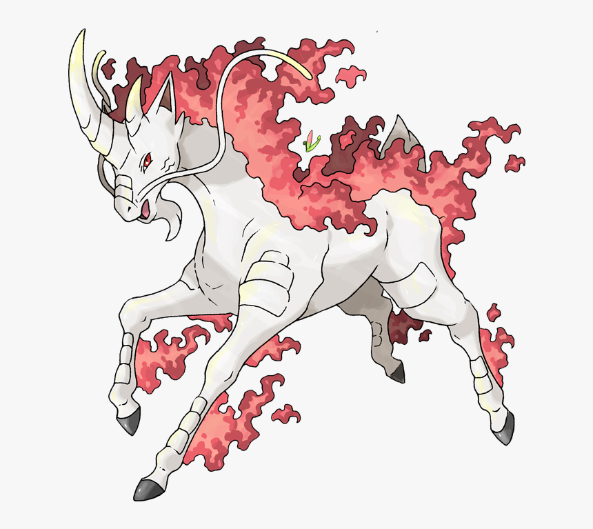 Mega Rapidash, HD Png Download, Free Download