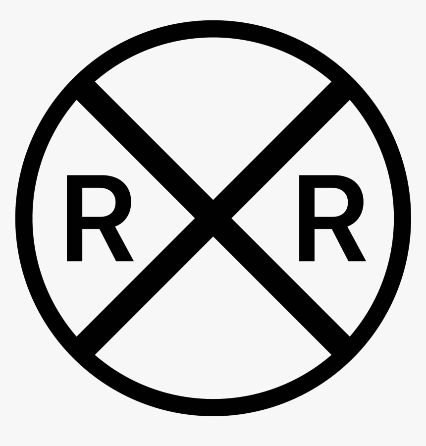 Railroad Crossing Icon, HD Png Download, Free Download