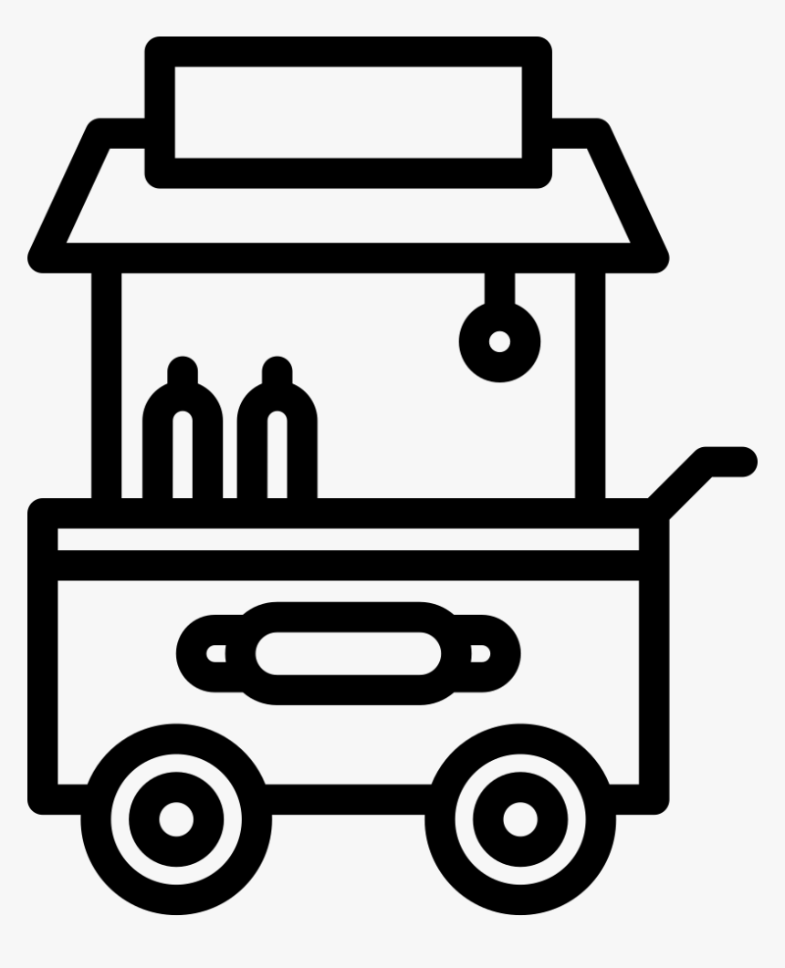 Hot Dog Cart, HD Png Download, Free Download