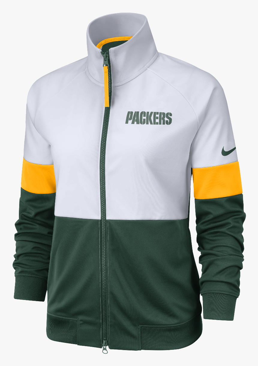 Green Bay Packers Ladies Track Jacket-0, HD Png Download, Free Download