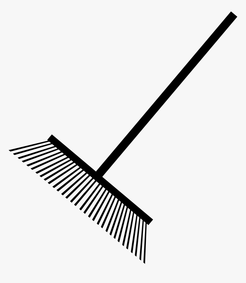 Rake Silhouette Clip Arts, HD Png Download, Free Download