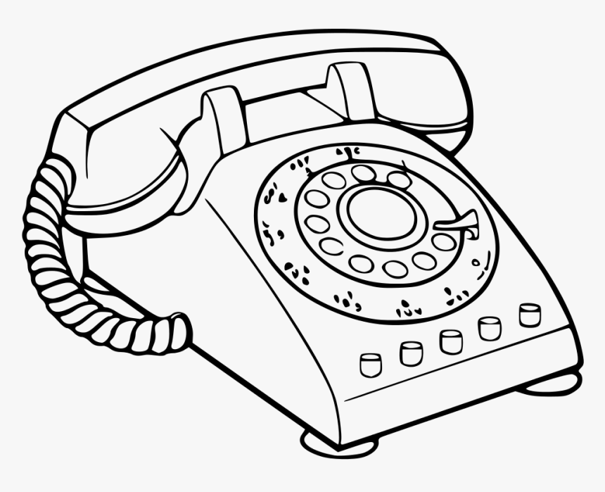 Rotary Phone Png, Transparent Png, Free Download