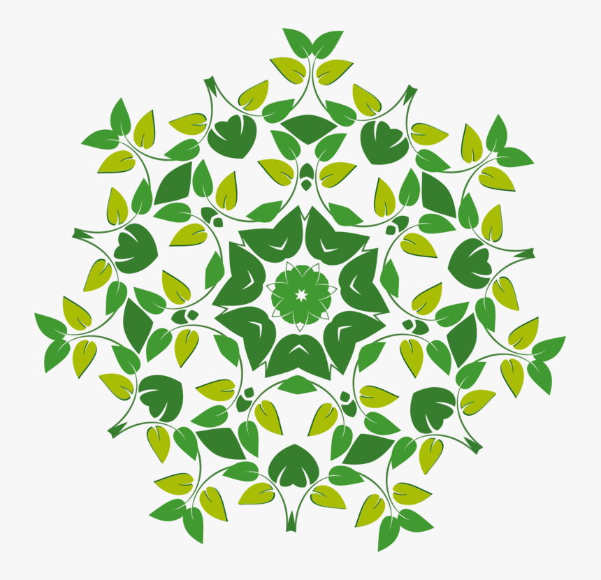 Flora,leaf,symmetry, HD Png Download, Free Download