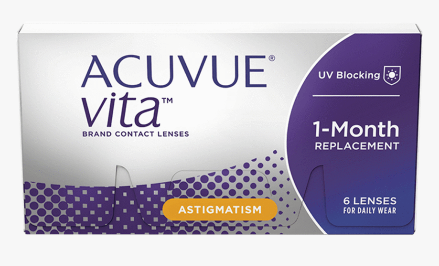 Acuvue Vita For Astigmatism, 6/box Acuvue® Sin Chew, HD Png Download, Free Download