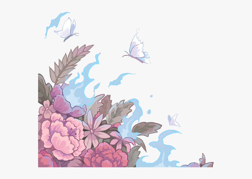 Anime Flower Png, Transparent Png, Free Download