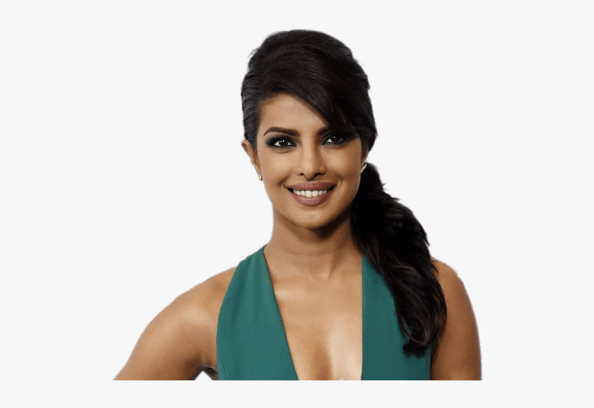 Priyanka Chopra Hair To One Side, HD Png Download, Free Download