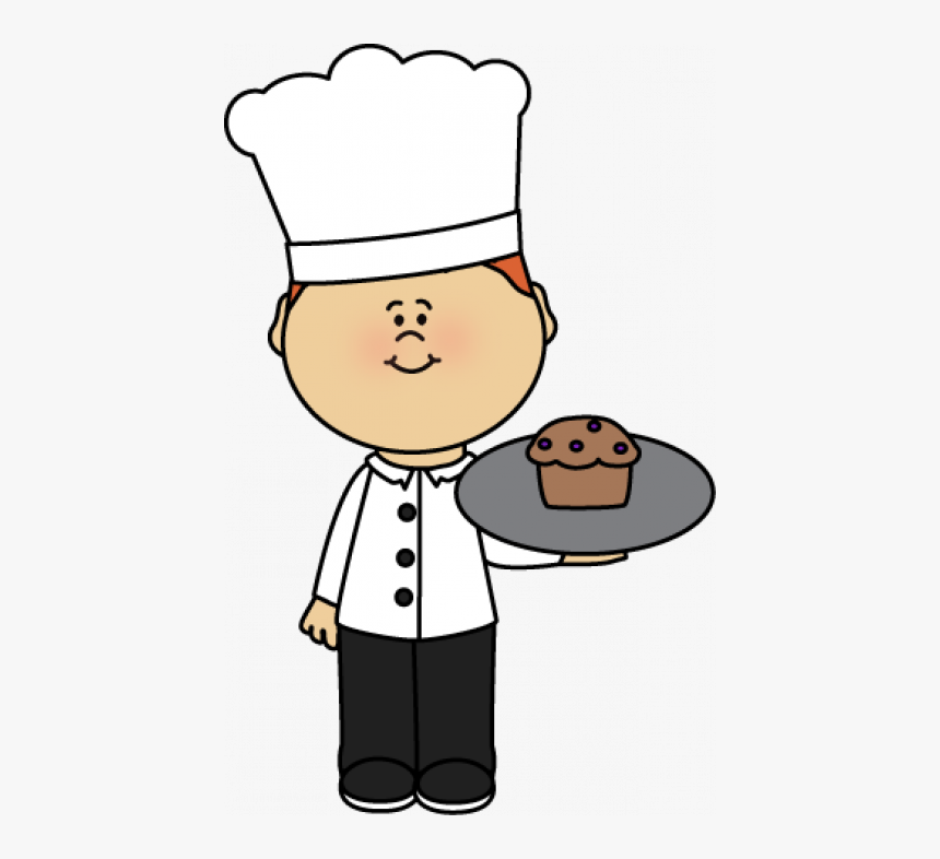 Chef With Cake Clipart, HD Png Download, Free Download