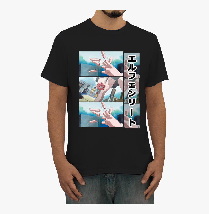 Camiseta Elfen Lied De Cyber Sapiensna, HD Png Download - kindpng