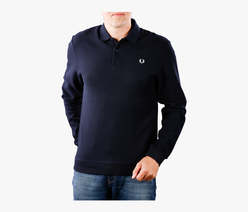 Fred Perry Honeycomb Texture Polo Navy, HD Png Download, Free Download