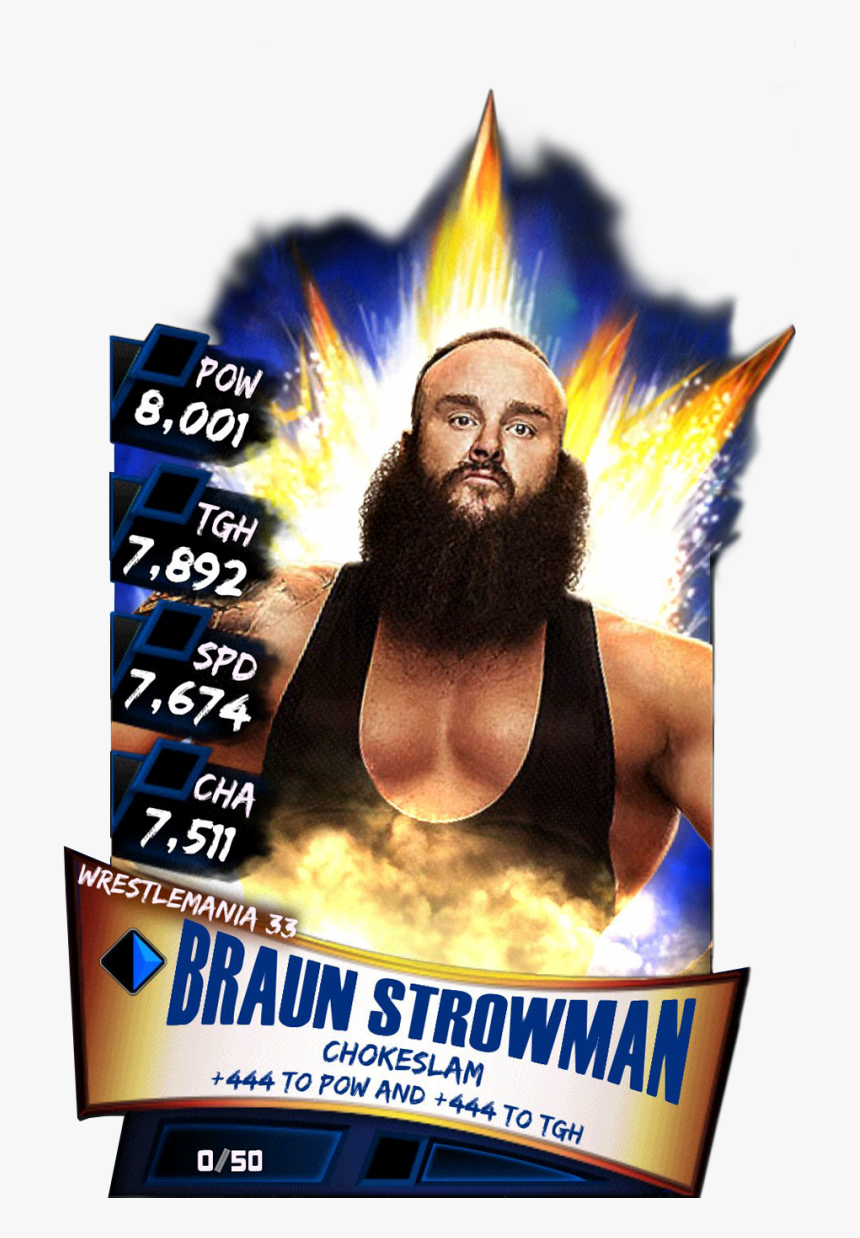 Braunstrowman S3 14 Wrestlemania33, HD Png Download, Free Download