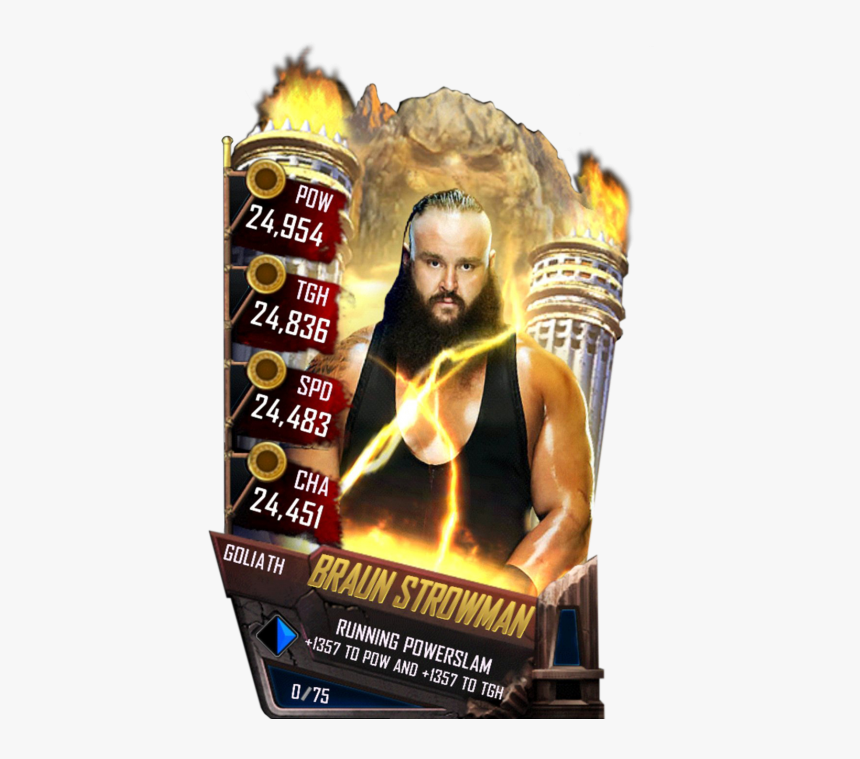 Wwe Braun Strowman Png, Transparent Png, Free Download