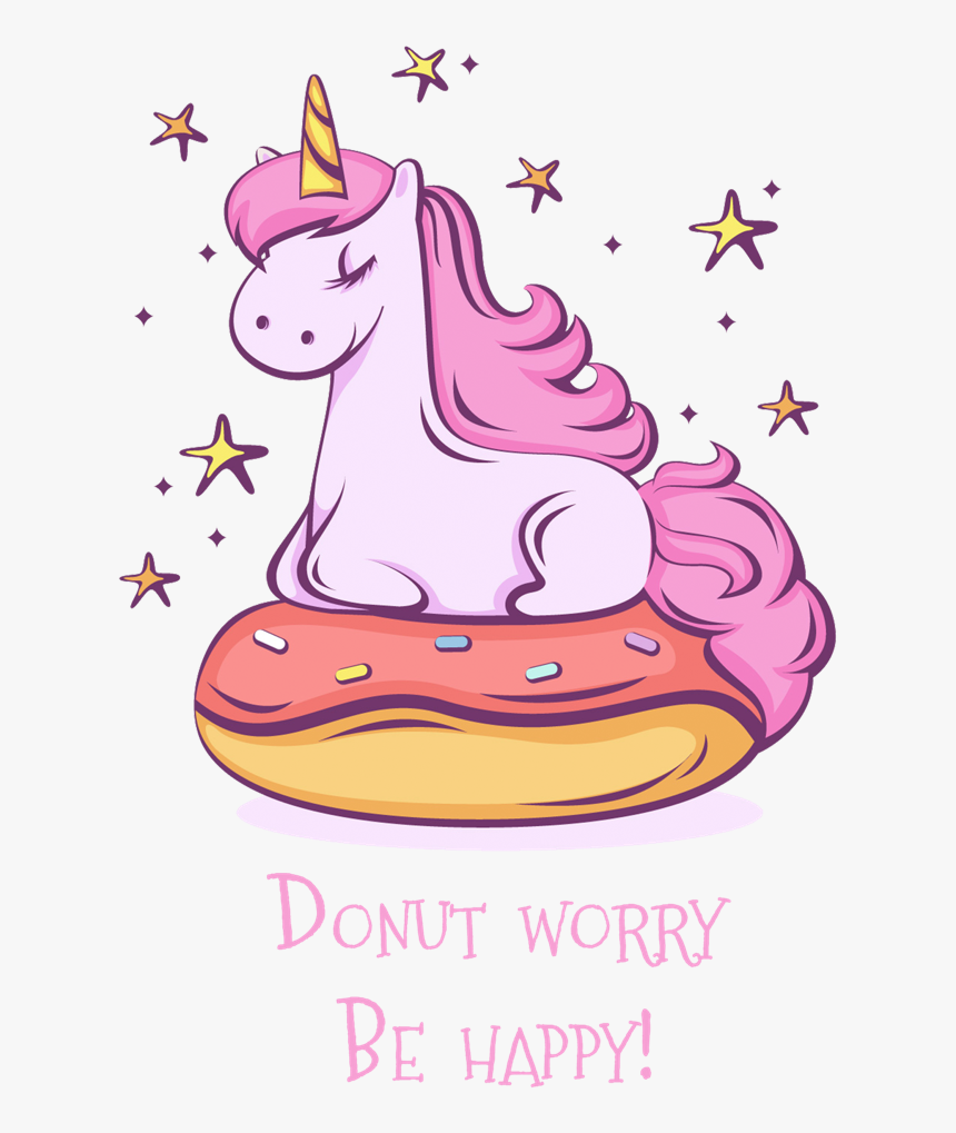 "donut Worry Be Happy, HD Png Download, Free Download