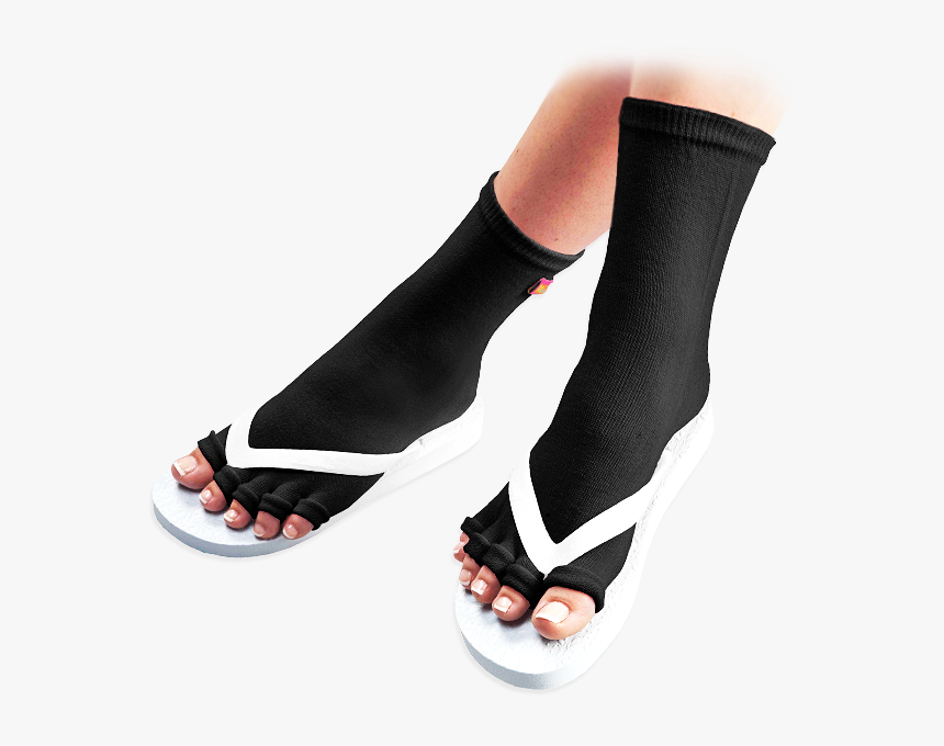 Transparent Pedicure Png - Pedi Socks, Png Download, Free Download