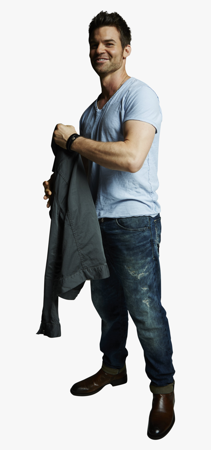 Daniel Gillies Png - Standing, Transparent Png, Free Download