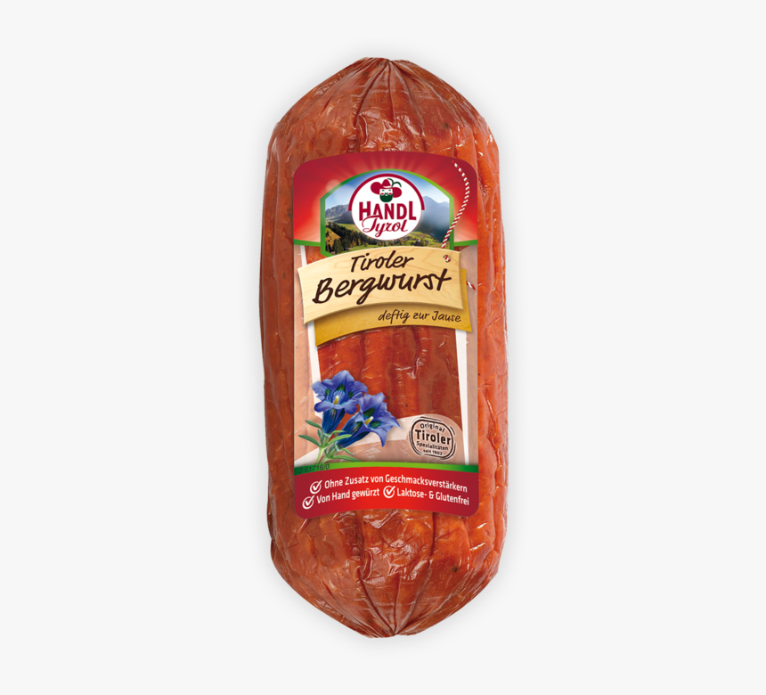 Tyrolean Mountain Sausage Cooked Cold Meat 250g Handl - Handl Tyrol, HD Png Download, Free Download