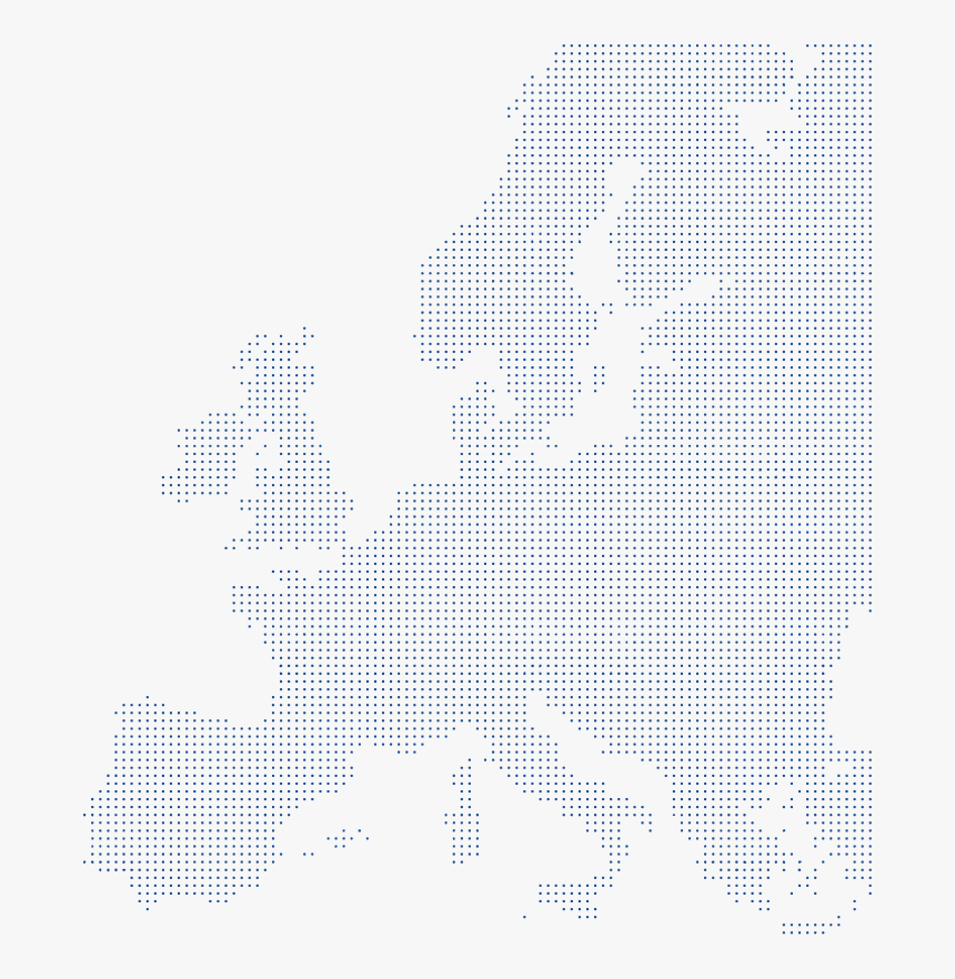 Europe Made Up Of Dots - Illustration, HD Png Download, Free Download