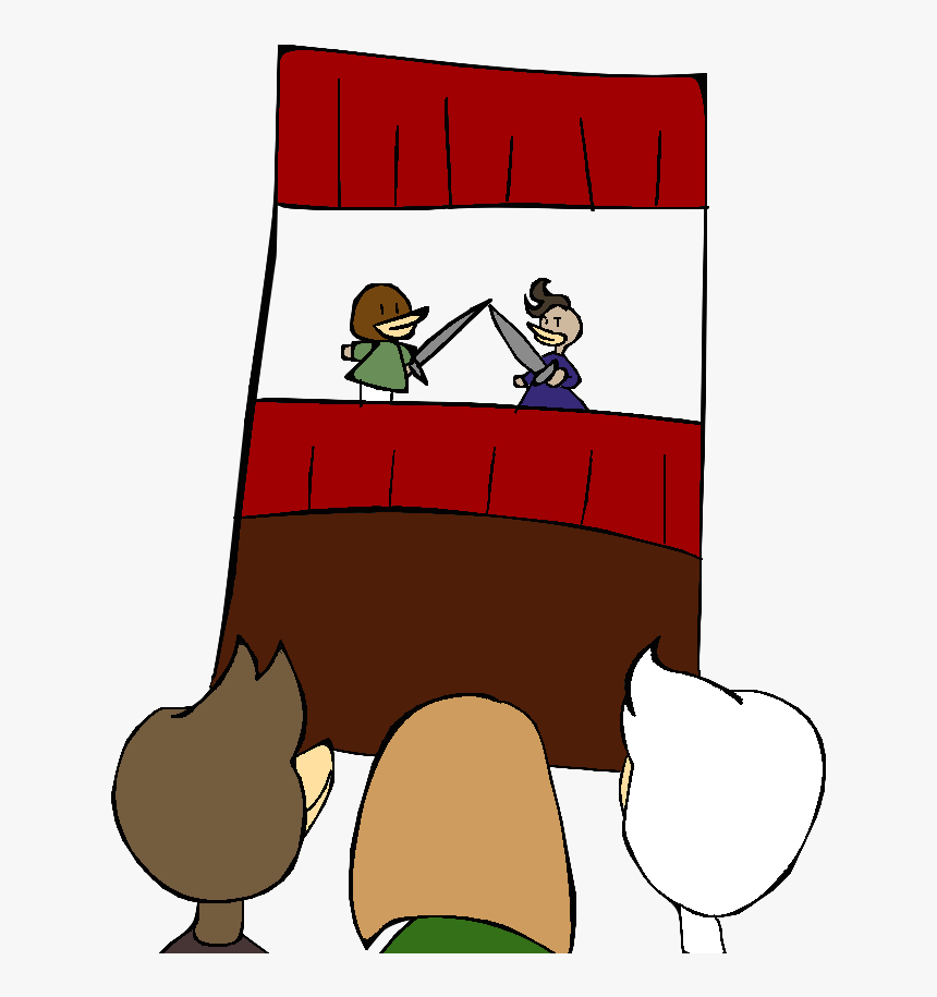 Della"s Puppet Show - Cartoon, HD Png Download, Free Download