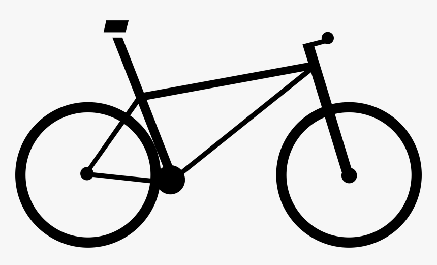 Bicycle Icon Silhouette Clip Arts - Cube Sl Road 59 Cm, HD Png Download, Free Download