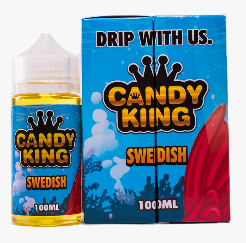 100ml Swedish By Candy King - Swedish Candy King 35% Nic, HD Png ...