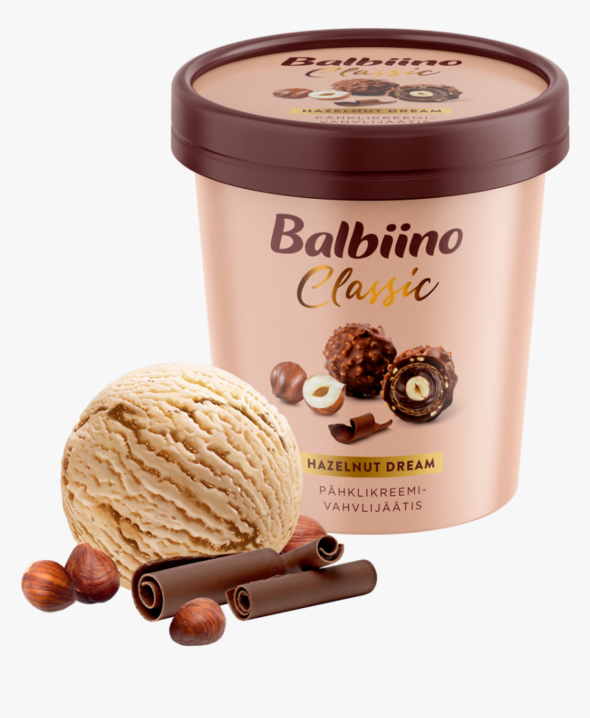 Balbiino Classic Hazelnut Creame Ice Cream With Wafer - Balbiino ...