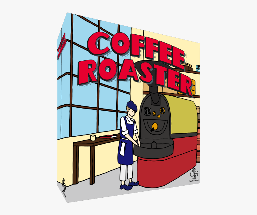 Coffee Roaster Board Game Japan, HD Png Download, Free Download